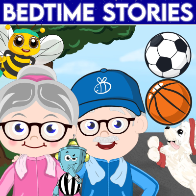 episode Playing Sports with Mrs. Honeybee (Bedtime Stories) artwork