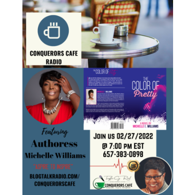 episode Conquerors Cafe Author Spotlight Featuring Authoress Michelle Williams artwork