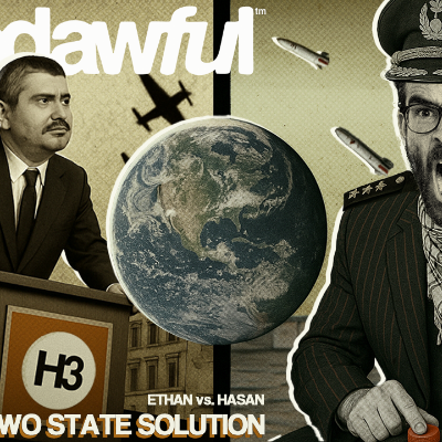 episode ETHAN vs. HASAN: Final Two State Solution - PODAWFUL PODCAST EO64 artwork