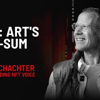 episode From Philosophy to NFTs Kenny Schachter on Art, Blockchain & Breaking the Rules | DeFi Podcast #62 artwork