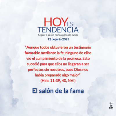 episode El salón de la fama ~ Devocional de Jóvenes ~ 12 de junio 2025 artwork