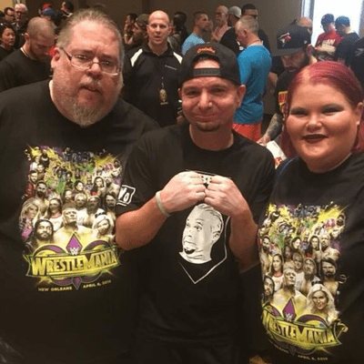 episode Blastzone Mike set's down with EX. WWE Superstar James Ellsworth for Season 1/Episode 1 of Blastzone Mike's First/Last Podcast artwork