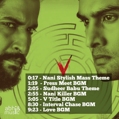 episode V Movie BGM Jukebox | V Movie Background Music | EP - 03 | Thaman | Nani | Sudheer Babu artwork