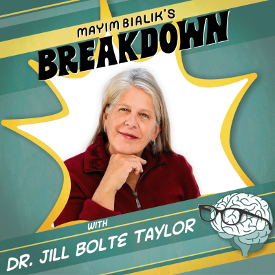 episode Famous Neuroscientist: Instantly Reduce Stress & Find Peace by Understanding These 4 Parts of Your Brain, with Dr. Jill Bolte Taylor artwork