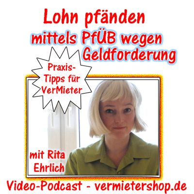 episode Lohn pfänden mittels Pfändungs- und Überweisungsbeschluss wegen Geldforderung - Immobooks.de artwork