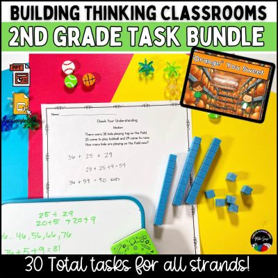 episode Ep 44: 2nd Grade Tasks for Building a Thinking Classroom! artwork