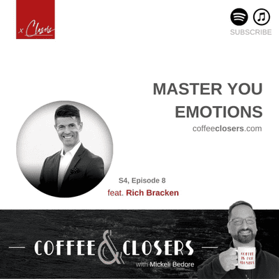 episode Coffee&Closers - Master Your Emotions feat. Rich Bracken artwork