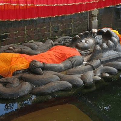 episode Kathmandu’s bhudhanilkandh floating maha Vishnu artwork