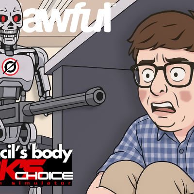 episode WILL STANCIL'S BODY, GROK'S CHOICE w/ Flesh Simulator - PODAWFUL PODCAST EO78 artwork