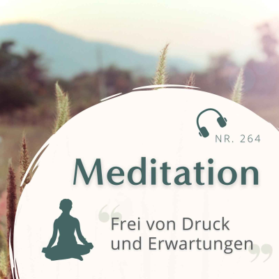episode Meditation Nr. 264 // Frei von Druck und Erwartungen artwork