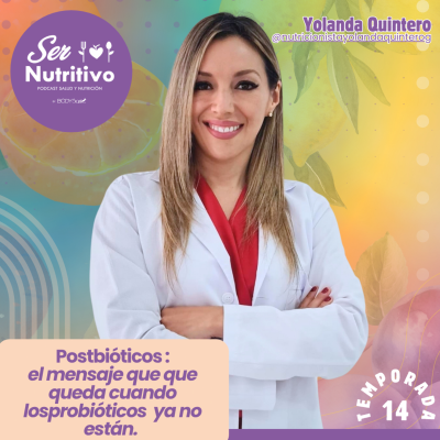 episode Postbióticos: Lo que queda cuando los probióticos ya no están. Yolanda Quintero artwork
