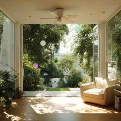 episode Ventilador de Techo en Sala de Jardín con Pájaros | Paisaje Sonoro de Verano artwork