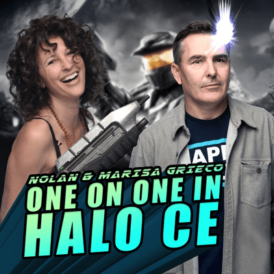 episode Nolan North & Marisa Grieco Haarsma One on One in Halo: Combat Evolved! | RETRO REPLAY artwork
