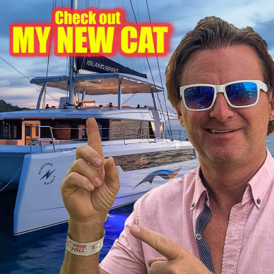 episode FIRST LOOK: My New Catamaran is Almost Here! artwork