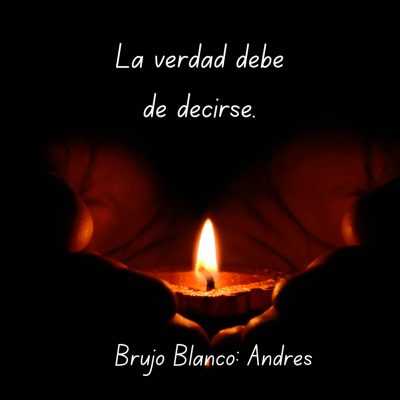 episode Brujo Blanco: Andrés. La verdad tiene que decirse. 17-10-2023 artwork
