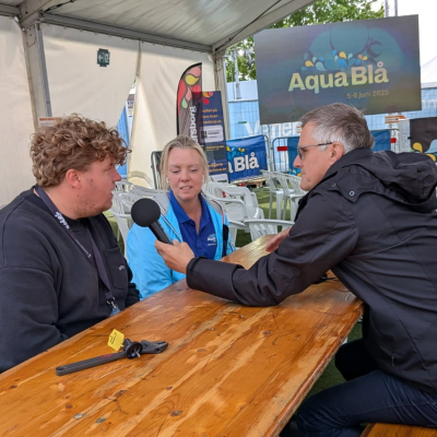 episode Aqua Blå – Sandra Björkstrand Festivalledare artwork