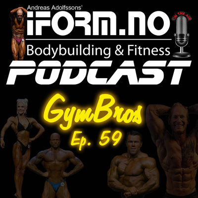 episode GymBros - Ep. 59 - Hobbyer om dere ikke hadde drevet med kroppsbygging? artwork