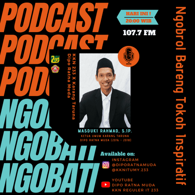episode Podcast Ngobati #1 Bersama Ketua Umum KT DPM Periode 2016 - 2018 artwork