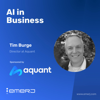 episode What Smart Manufacturing Leaders Consider Before Adopting AI - with Tim Burge of Aquant artwork