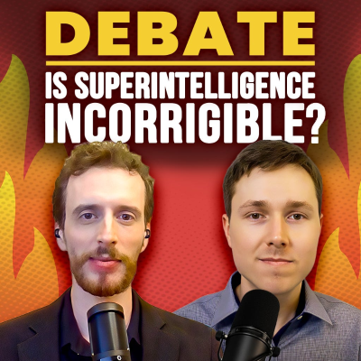 episode The AI Corrigibility Debate: MIRI Researchers Max Harms vs. Jeremy Gillen artwork