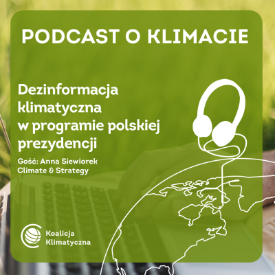 episode Dezinformacja o klimacie. Jak z nią walczyć? artwork
