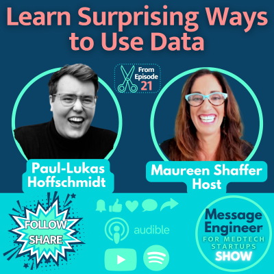 episode Learn Surprising Ways to Use Data with Paul-Lukas Hoffschmidt, Founder and CEO, Alpha Sophia | Host, Maureen Shaffer artwork