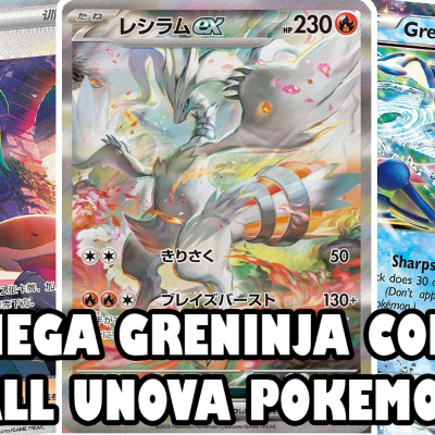 episode "Ninja Spinner" TCG Set to Feature Mega Greninja? artwork