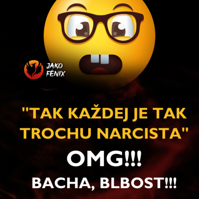 episode [Narcismus] - "Tak trochu je narcista každej" = hodně rozšířená, zato dost NEBEZPEČNÁ BLBOST artwork