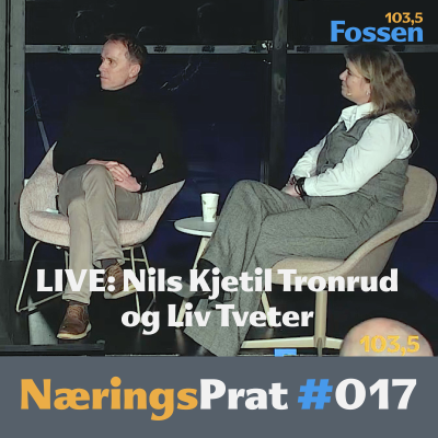 episode LIVE: Nils Kjetil Tronrud (XPND) og Liv Tveter (Kinnarps) om bærekraft artwork