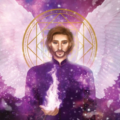 episode Healing og lys til din personlige karma og slip fortiden med ærkeenglen Zadkiel artwork
