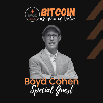 episode Ep. 44 - Boyd Cohen | "My colleagues in Academia have no idea of what Bitcoin is and Fiat is". artwork