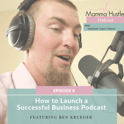 episode 08: How to Launch a Successful Business Podcast artwork