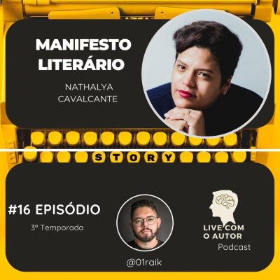 episode LIVE COM O AUTOR 03T - #16 - MANIFESTO LITERÁRIO artwork