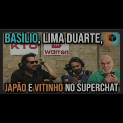 episode Basilio, lima duarte e japão e vitinho no SUPERCHAT - Cortes do Caixa Preta artwork