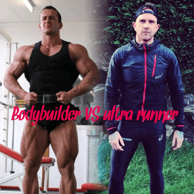 episode Bodybuilder VS Ultra runner Mind Talk artwork
