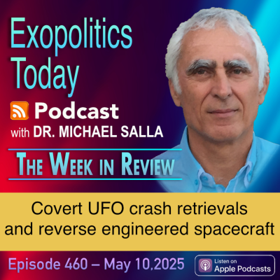 episode Covert UFO crash retrievals and reverse engineered spacecraft artwork