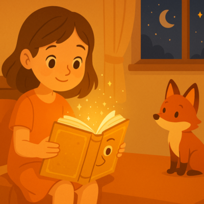 episode Theo, das redende Buch & Melinas magische Abenteuer | „Gute Nacht“-Geschichte” artwork