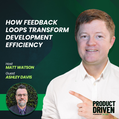 episode How Feedback Loops Transform Development Efficiency with Ashley Davis artwork