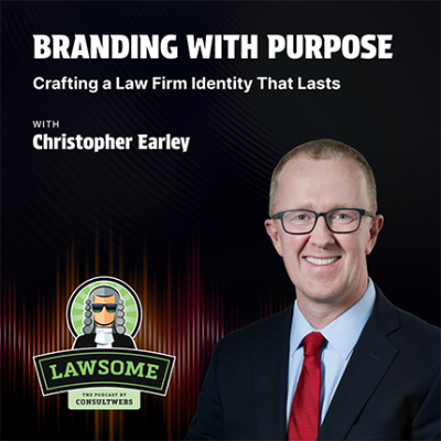 episode Branding with Purpose: Crafting a Law Firm Identity That Lasts artwork
