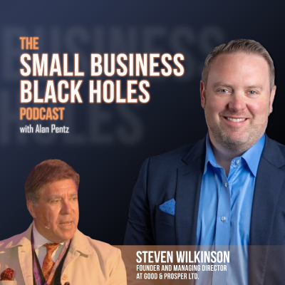 episode The Death of Mediocrity: How AI is Forcing Small Business Evolution | Steve Wilkinson artwork