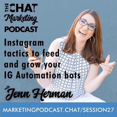 episode Instagram tactics to feed and grow your IG Automation bots with Jenn Herman of Jenn's Trends artwork