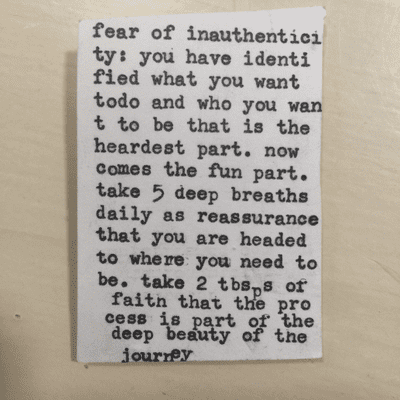episode 006: That Time My Fear of Artistic Inauthenticity Met The Fear Doctor artwork