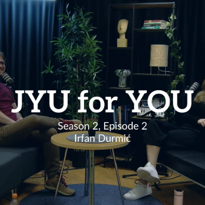 episode JYU for YOU (S02 E02): Via Sarajevo, Collinsville, Williamstown to Jyväskylä with Irfan Durmić artwork