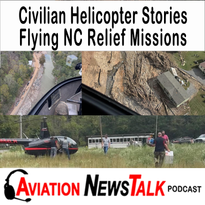 episode 352 R44 Helicopter Pilot Stories: Delivering Supplies After Hurricane Helene artwork