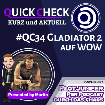 episode #QC34 Gladiator 2 - Quick Check artwork