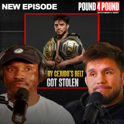 episode Henry Cejudo's Championship Belt STOLEN After Stopping Hit-And-Run || Pound 4 Pound Podcast artwork