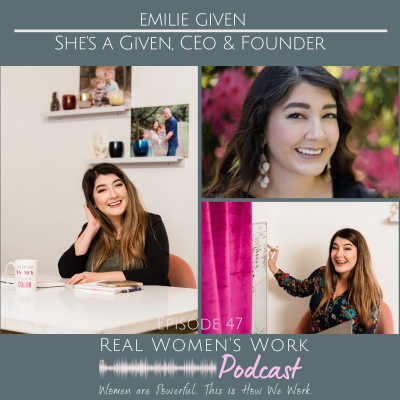 episode Emilie Given, She's a Given Executive Virtual Assistant Services, CEO & Founder artwork