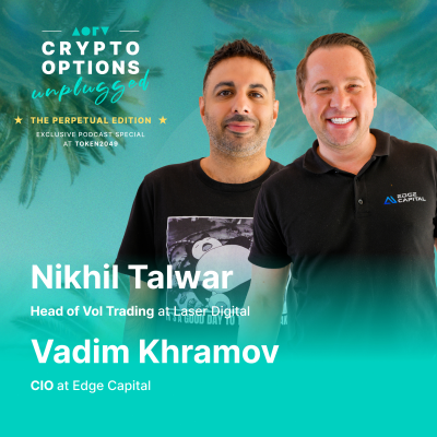 episode Nikhil Talwar & Vadim Khramov on Decentralized Finance and Crypto Volatility artwork