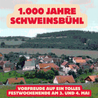 episode Folge 161: 1.000 Jahre Schweinsbühl - Vorfreude auf ein tolles Festwochenende am 3. und 4. Mai artwork