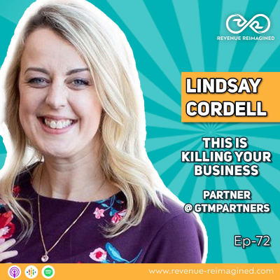 episode Episode #72 Outdated Sales Tactics Will Destroy Your Business in 2025! How to Survive? ft. Lindsay Cordell artwork